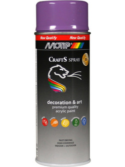 Motip Crafts Spray Σπρέι Βαφής RAL4005 Blue Lilac Gloss 400ml