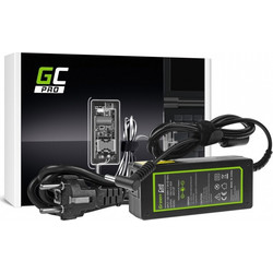 Green Cell Φορτιστής Laptop 65W 19V 3.42A για Asus με Ενσωματωμένο Καλώδιο Τροφοδοσίας AD72P