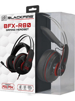 Ardistel Blackfire BFX-R80 Gaming Headset Over Ear Black