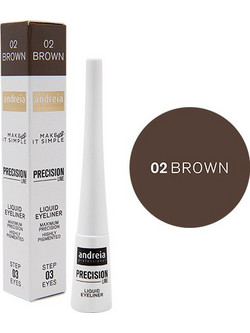 Andreia Precision Liquid 02 Πινέλο Eyeliner 3.5ml