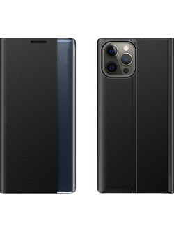 Powertech Sleep Back Cover Black (iPhone 13 Pro Max)