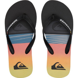 Quiksilver Molokai Art Παιδικές Σαγιονάρες για Αγόρι Μαύρες AQBL100558-KVJ1