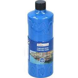 Χρώμα Τέμπερα ζωγραφικής 500ml σε όλα τα χρώματα, Paint tempera Μπλε - Artico