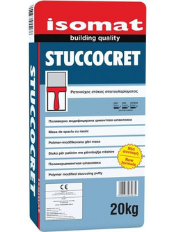 ΣΤΟΚΟΣ ΣΠΑΤΟΥΛΑΣ STUCCOCRET 20Kg ISOMAT