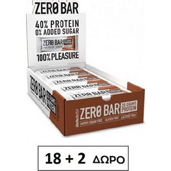 Biotech USA Zero Bar 20gr Protein Chocolate Marzipan 50gr 20τμχ