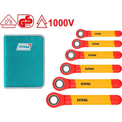 Σετ Πολύγωνα Ίσια Καστάνιας 1000V VDE 6TΕΜ - TOTAL THKISPA0603