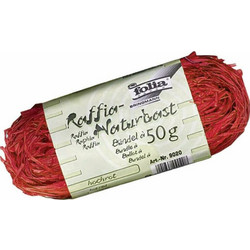 Κορδόνι Φυσικό Κόκκινο 50g Folia