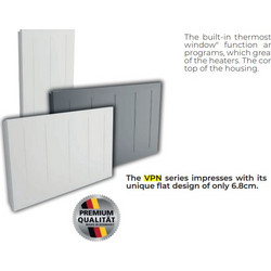 Technotherm VPN DSH Θερμοπομπός Τοίχου 1000W με Θερμοστάτη και WiFi