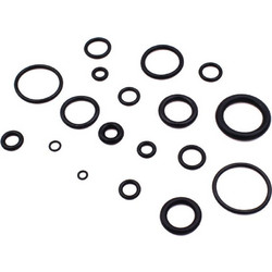 Κασετίνα Λαστιχάκια O-Ring σε 18 Μεγέθη 225τμχ RCHANG 27312 - Μαύρο