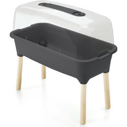 PROSPERPLAST ISEW780H-S433 - Θερμοκήπιο Respana Planter Wood High Set