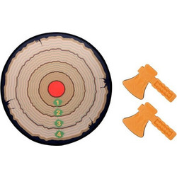 Εddy Toys Πτυσσόμενο Παιχνίδι Στόχου με Τσεκούρι 3 τεμαχίων Throwing Axe Game, 19438 - Eddy Toys