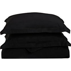 Παπλωματοθήκη Μονή 160x240 Βαμβακοσατέν Anna Riska Luxury 11 Black