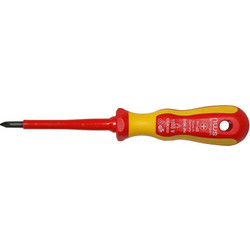 ΚΑΤΣΑΒΙΔΙ NWS 1000V ΣΤΑΥΡΟΣ ΚΙΤΡΙΝΟ Νο1 80mm - 15-6522 15-6522