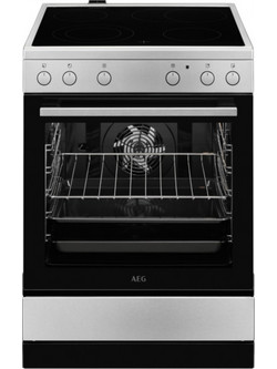 AEG CCB6400MBM Κουζίνα Ηλεκτρική 73lt με Κεραμικές Εστίες 60cm