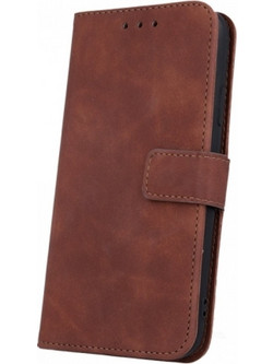 Senso Velvet Book Case Brown (iPhone 13)