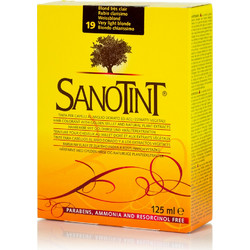Sanotint Classic 19 Ξανθό Πολύ Ανοιχτό Φυτική Ημιμόνιμη Βαφή Μαλλιών Χωρίς Αμμωνία 125ml