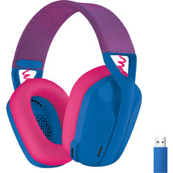 Logitech G435 Ασύρματο Gaming Headset Over Ear Blue Pink