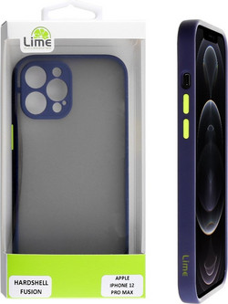 Lime Θήκη Iphone 12 Pro Max 6.7 Hardshell Fusion Camera Guard Blue With Yellow Keys - (5205308300301)