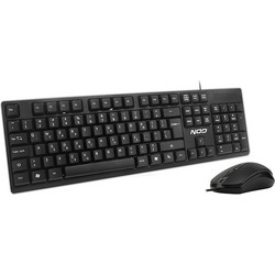 NOD Value Pro Wired Black Σετ Πληκτρολόγιο & Ποντίκι