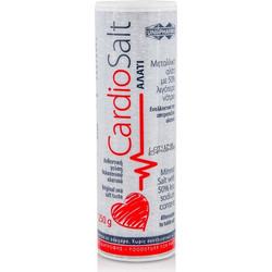 Uni-Pharma CardioSalt 250gr - Μεταλλικό Αλάτι Με 50% Λιγότερο Νάτριο