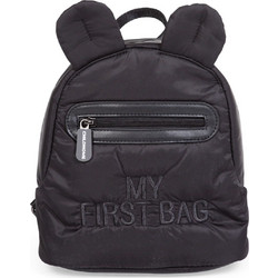 Childhome My First Bag Puffered Σχολική Τσάντα Πλάτης Δημοτικού Μαύρη BR76005