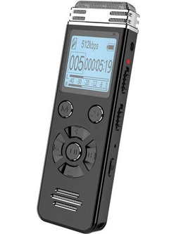 V508 Καταγραφικό Ήχου 16GB με Κάρτα Μνήμης