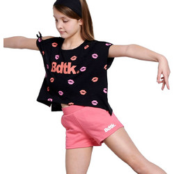 BodyTalk Αθλητικό Παιδικό Σορτς Ροζ 1221-702005-00334