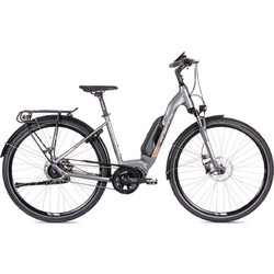Ideal Orama Wave 2021 Γυναικείο Ηλεκτρικό Ποδήλατο Trekking 28" 250W με 5 Ταχύτητες και Δισκόφρενα Γκρι