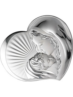 Ασημένια εικονα Της Παναγίας 14,5X15 Valenti 81295/3L