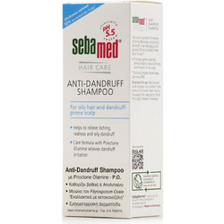 Sebamed Anti Dandruff Σαμπουάν για Επανόρθωση κατά της Πιτυρίδας για Λιπαρά Μαλλιά 200ml