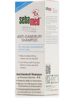 Sebamed Anti Dandruff Σαμπουάν για Επανόρθωση κατά της Πιτυρίδας για Λιπαρά Μαλλιά 200ml
