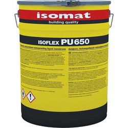 Isomat Isoflex -PU 650 Πολυουρεθανικό Μονωτικό Ταράτσας Διάφανο 20kg
