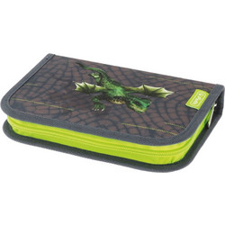 Herlitz Dragon Tale Κασετίνα Γκρι 4008110285764