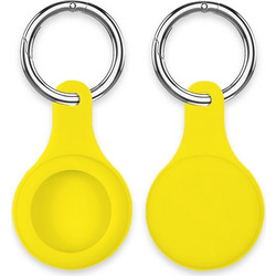 Apple AirTag Silicon Key Ring - Κίτρινο