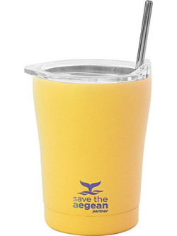 Estia Coffee Mug Save The Aegean Pineapple Yellow 350ml