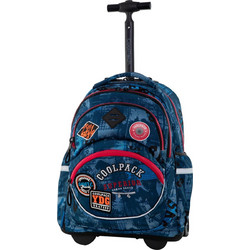 CoolPack Starr Blue Σχολική Τσάντα Τρόλεϊ Δημοτικού Μπλε B35154