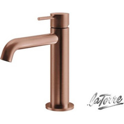Μπαταρία Νιπτήρος ELLE 316 35004-811 rose gold brushed pvd LA TORRE