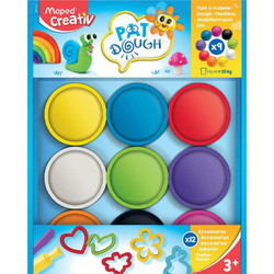 Maped Creative Σετ πλαστοζυμαράκια 9 χρώματα και 12 εργαλεία