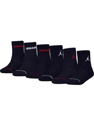 Nike JHB JORDAN LEGEND CREW 6PK (6 ζευγάρια) (BJ0343-023) Μαύρο Γυναικεία Collection FW25-26