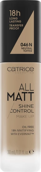 Catrice All 30ml Matt Neutral 046 N Toffee Plus Up Make Control Shine