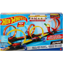 Mattel Hot Wheels Action Πίστα Κόντρες με Πολλαπλά Λουπ HDR83
