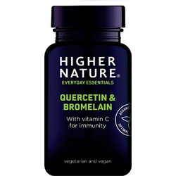 Higher Nature Quercetin & Bromelain 60 Κάψουλες