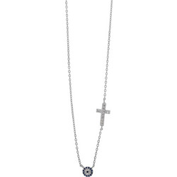 Prince Silvero Γυναικείο Κολιέ Ματάκι από Ασήμι 925 9B-KD065-1