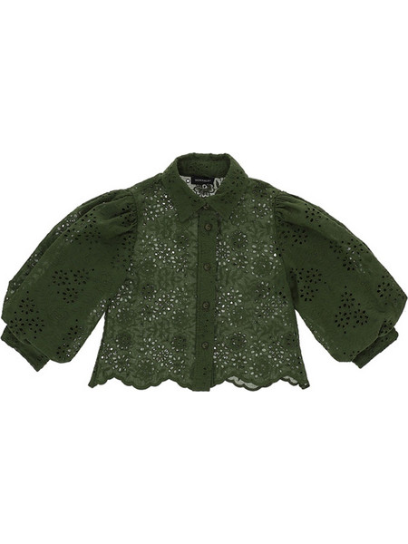 Πουκάμισο Κοντομάνικο Monnalisa Fashion S.Gallo 495304 5013-0023 Κορίτσι