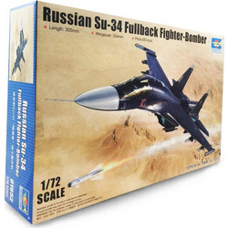 Trumpeter Russian Su-34 Fullback Fighter-Bomber 1:72