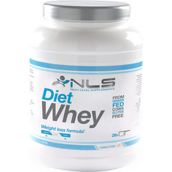 NLS Diet Whey Cookies & Cream Πρωτεΐνη Ορού Γάλακτος Γράμμωσης Χωρίς Γλουτένη 1kg