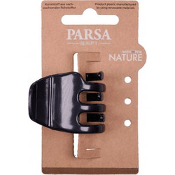 Parsa Beauty Κλάμερ Μαλλιών Μεσαίο Μαύρο από Ίνες Bamboo 1 τεμάχιο