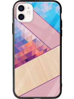 Θήκη Abstract iPhone 12 mini Groove TPU (Tempered Glass και TPU)