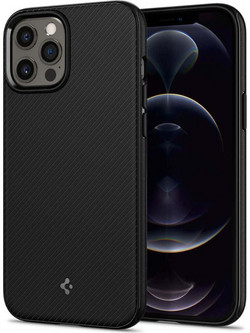 Spigen Mag Armor Matte Black (iPhone 12 / 12 Pro)