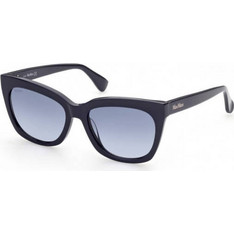 Max Mara MM0009 90W Γυναικεία Γυαλιά Ηλίου Cat Eye Κοκάλινα Μπλε με Μπλε Degradee Φακό